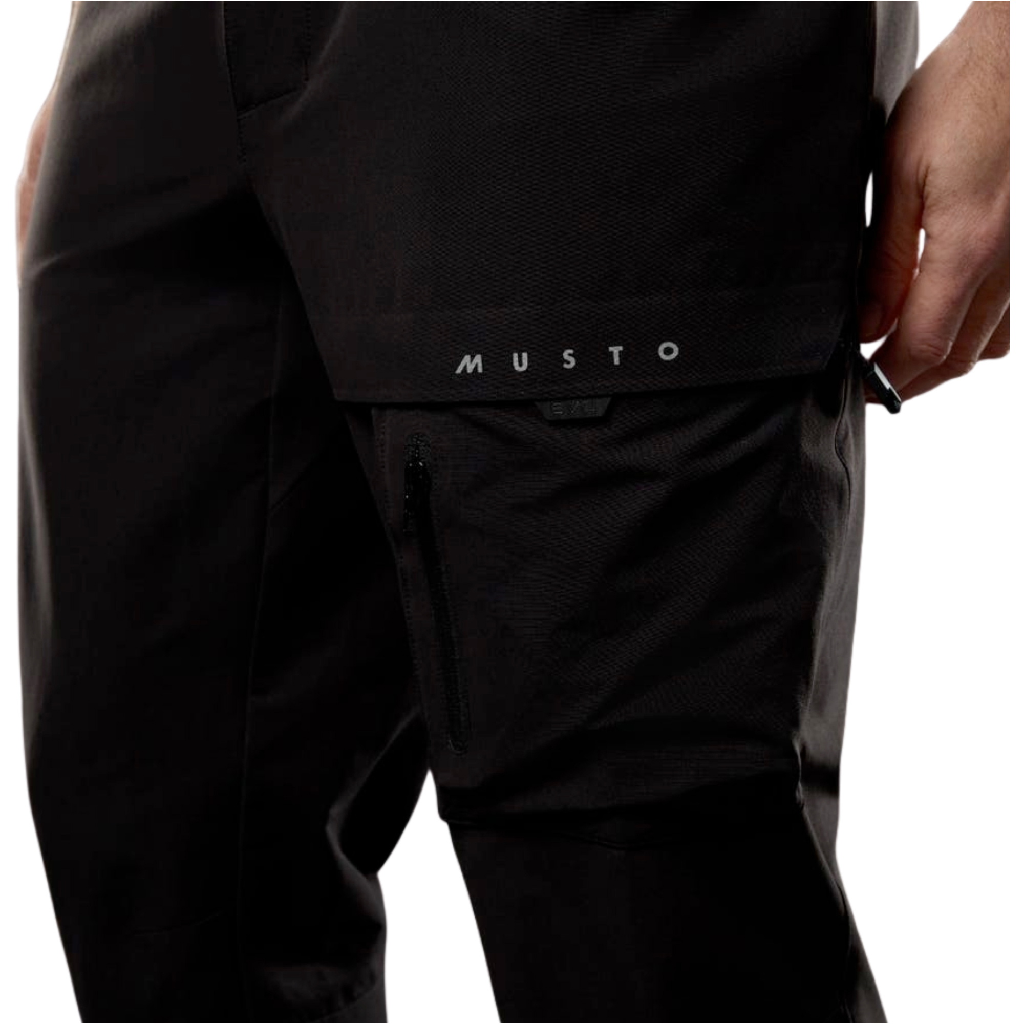 2026 Musto Hommes Evo Deck Pantalon Stretch 82422 - Black